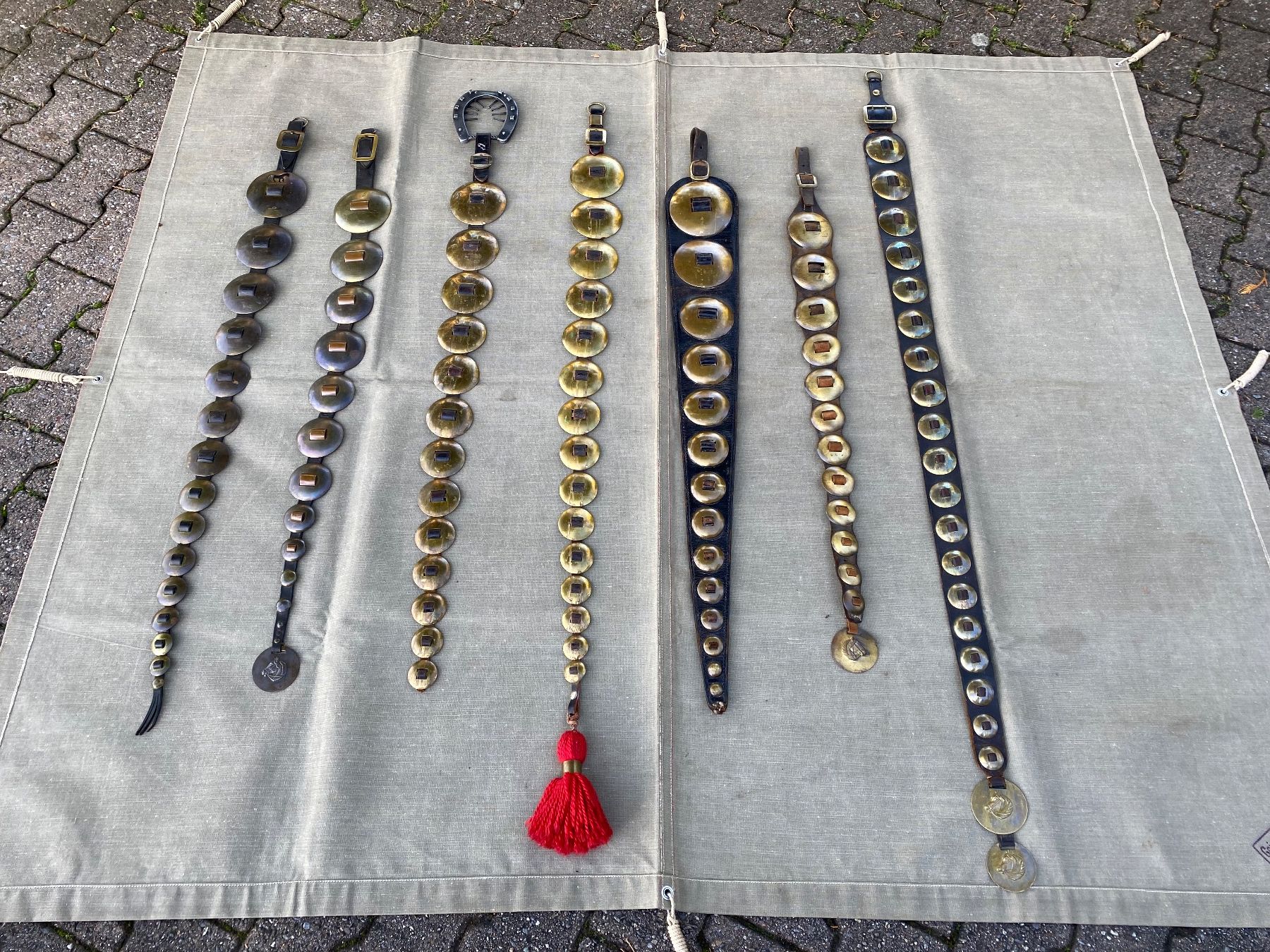 Campanacci mucche: 7 schöne Staatsriemen – Usato da Feldbach venduto da Fea1 1