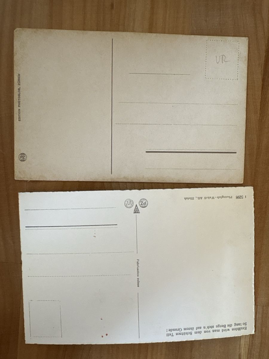 Cartoline postali: AK von Altdorf / Telldenkmal – Usato da Rümlang venduto da Brieftaube2 1