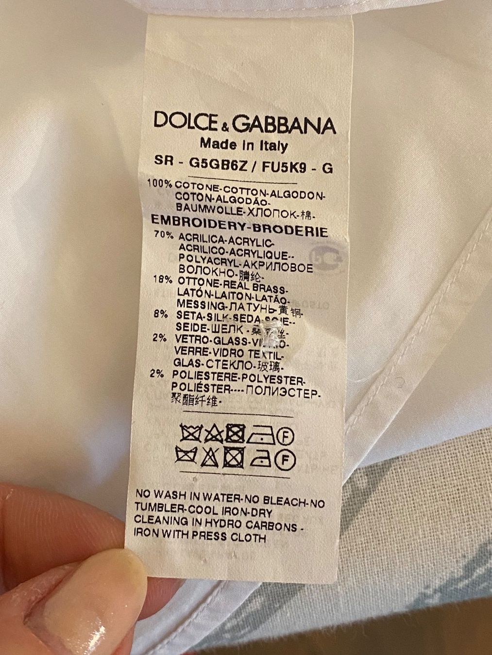 Dolce & Gabbana Chemises: Dolce & Gabbana Hemd – D'occasion à Wetzikon ZH par Deba26 3