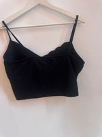 Crop Top Schwarz Grösse S - ungetragen 