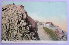 Säntis-Gipfel - Observatorium und Wirtshaus