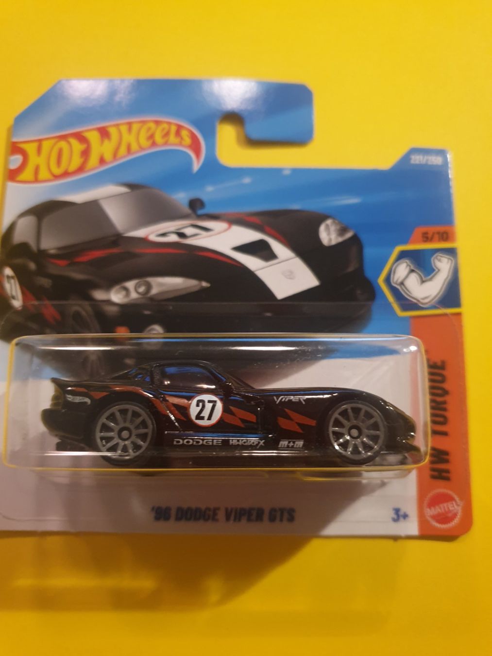 Hot Wheels Voitures modèles: Hot Wheels '96 DODGE VIPER GTS – Neuf avec emballage d'origine à Oftringen par Rotor 2