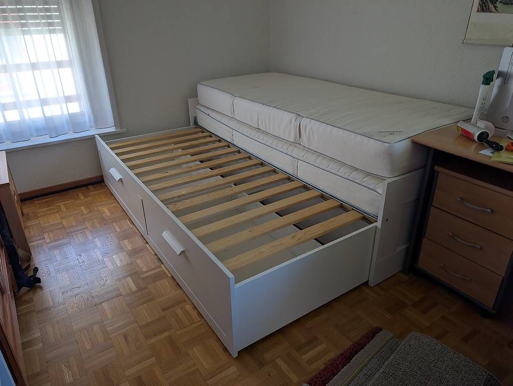 Letti: Lit gigogne avec matelas – Usato da Neuchâtel venduto da vin_lx27 2
