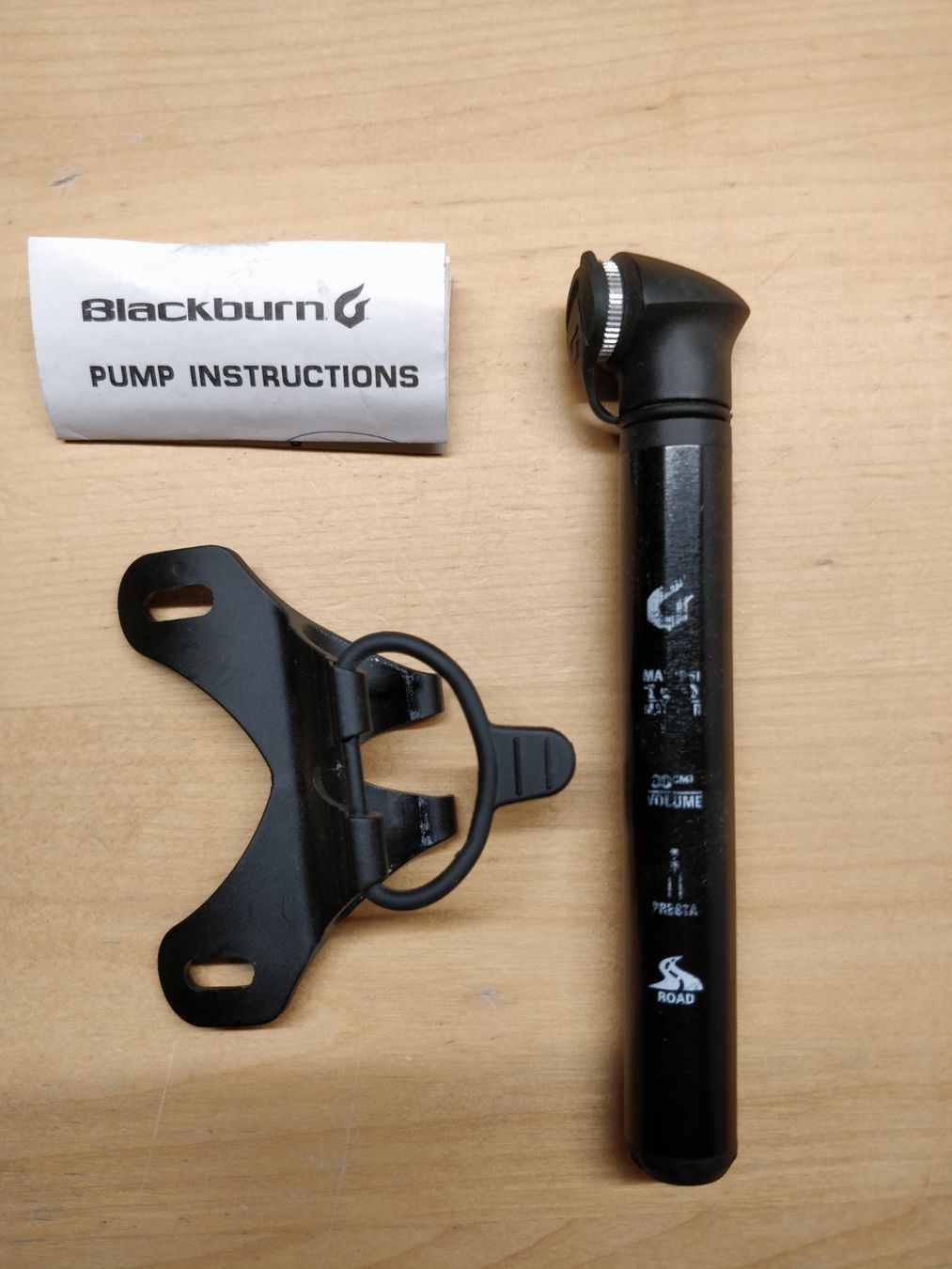 Pumpen: Mini pompe Blackburn AirStik SL – Gebraucht aus Chexbres von