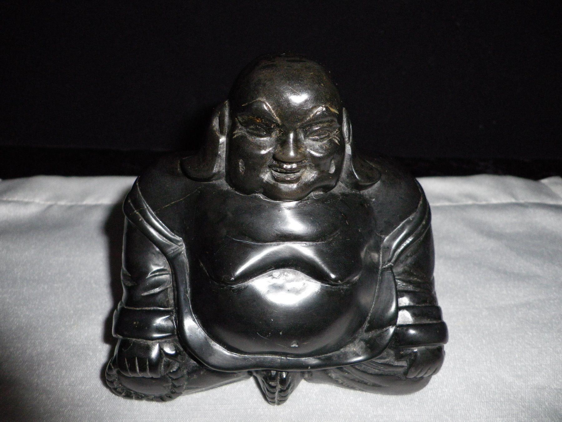 Sculture & Statue: Budda aus Echtstein – Usato da Reinach BL venduto da Annodomini 2