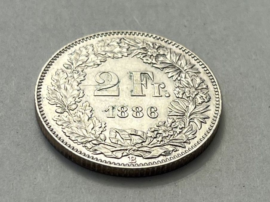 Tutti le monete: 2 Franken 1886, Vorzüglich!!! – Usato da Tägerwilen venduto da Beata1sager 7
