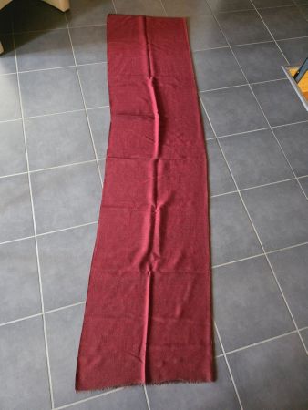 Bordeaux Damen Tuch Schal Stoff Tuch 220 cm x 53 cm