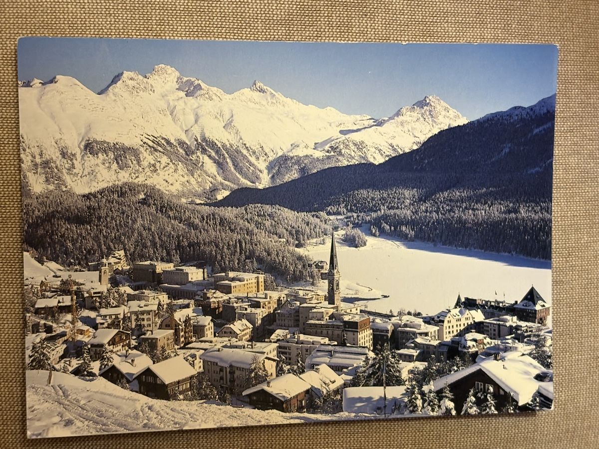 Cartoline postali: AK von St. Moritz – Usato da Rümlang venduto da Kartenpost1