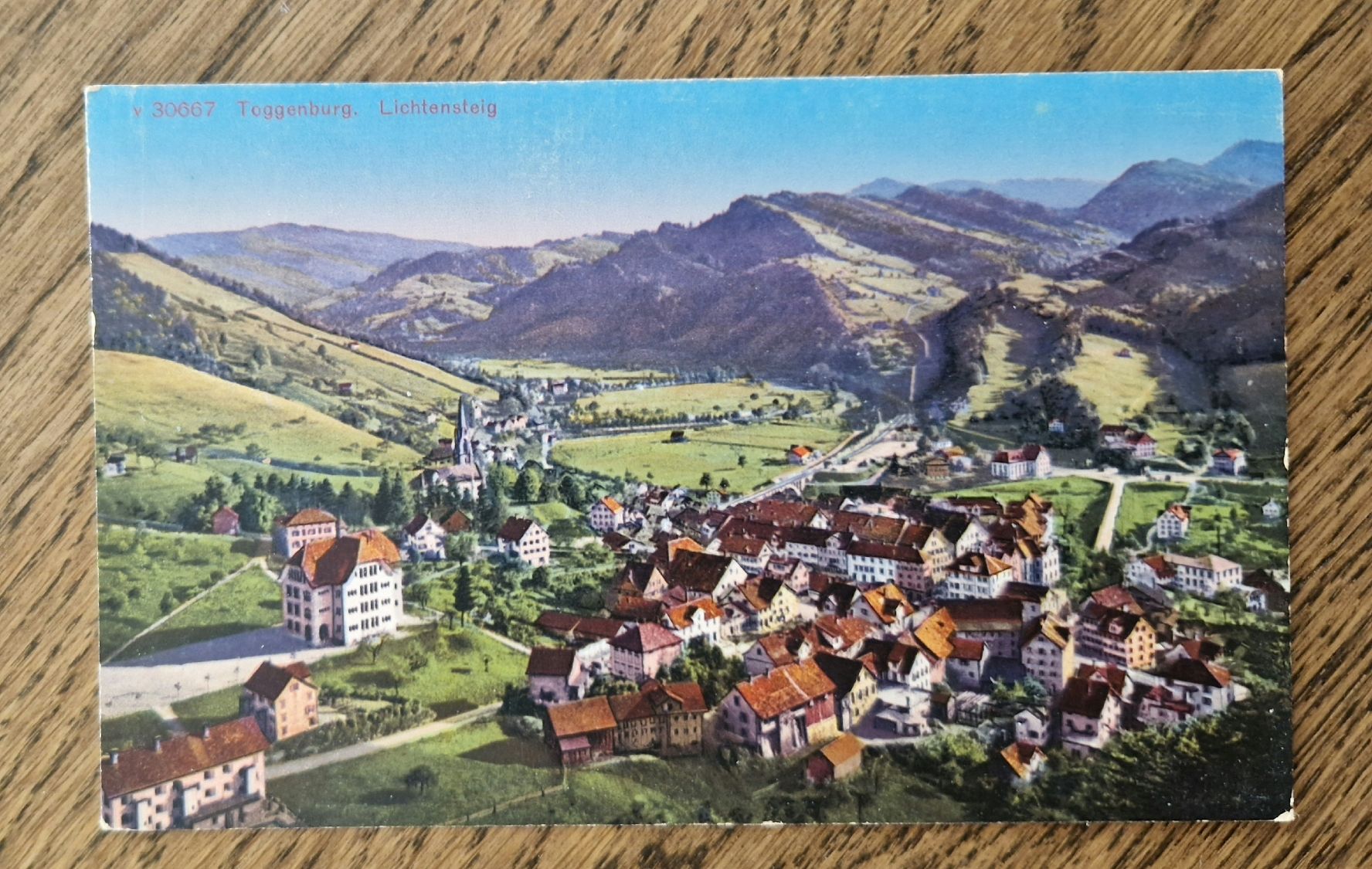 Cartoline postali: Lichtensteig im Toggenburg – Usato da Ebikon venduto da Donar50