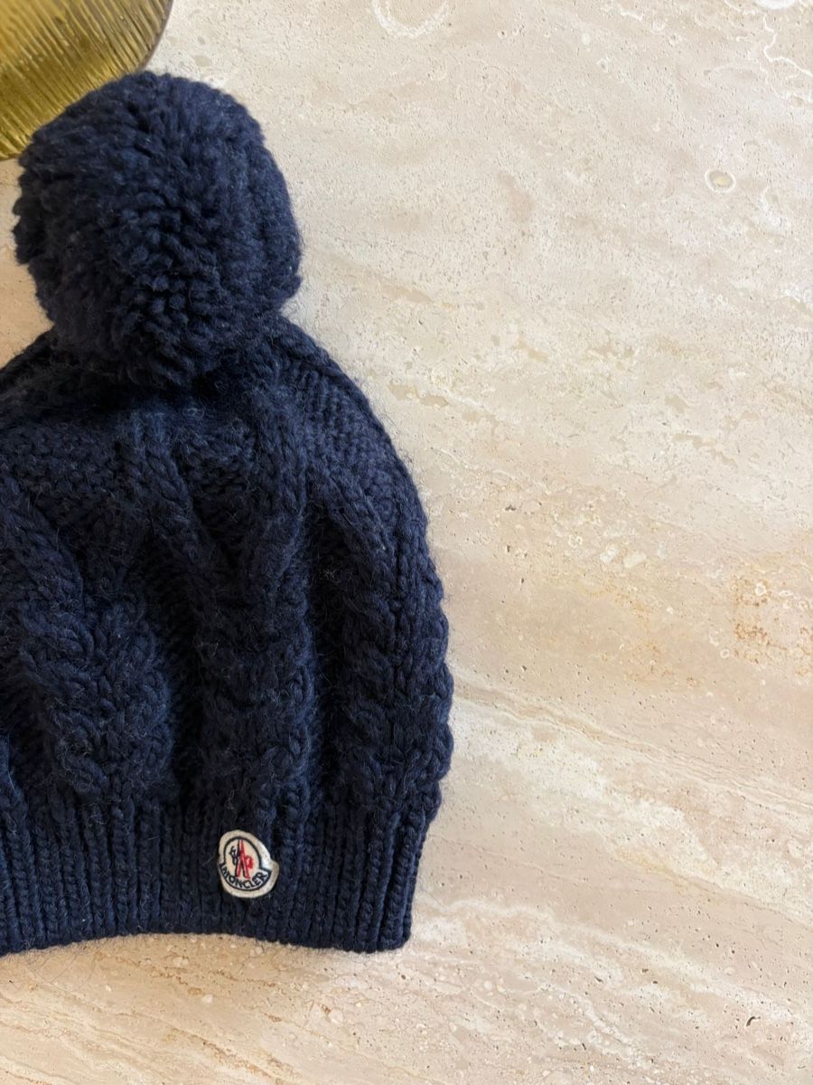 Moncler Copricapi, berretti & cappellini: Moncler Mütze dunkelblau – Nuovo (secondo la descrizione) da Bonstetten venduto da Moma10 3