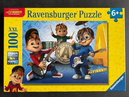 Ravensburger Puzzle: Alvin und die Chipmunks, XXL, 100 Teile