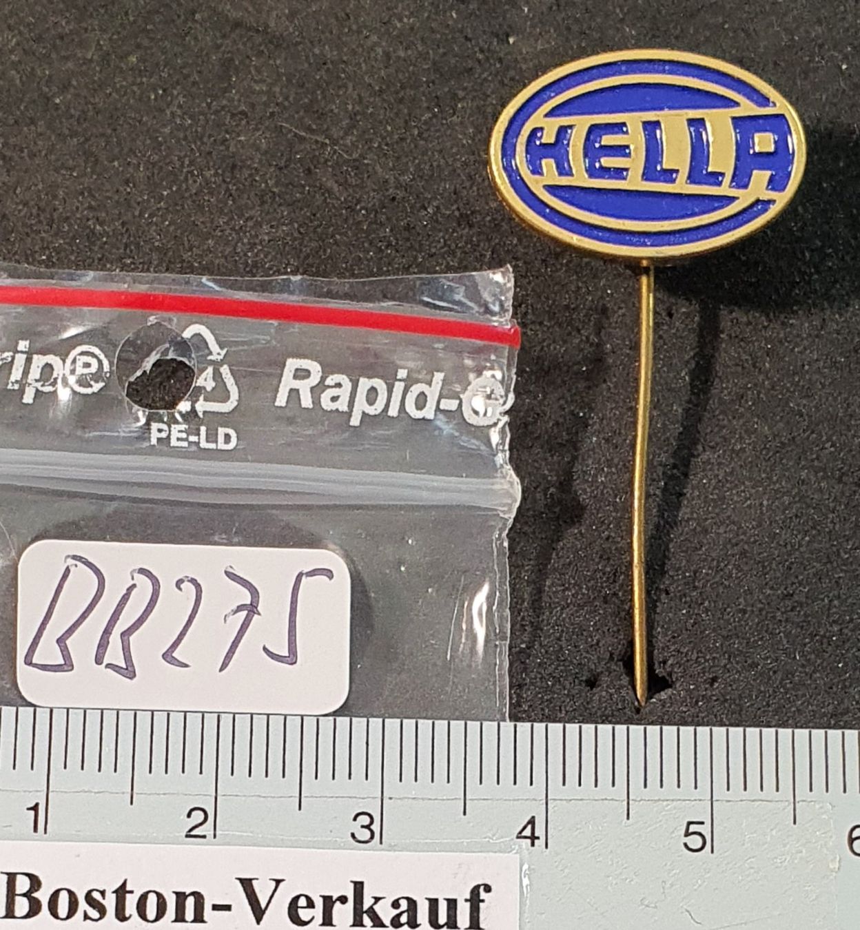 Placchette & Badge: BB275 - Pin - HELLA - Beleuchtung – Usato da Reinach BL venduto da Boston-Verkauf 3