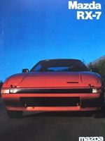MAZDA RX-7 Prospekt Markt Schweiz 1981 1982 Wankel - 14pgs
