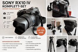 Sony RX10 IV Komplett-Set  sofort einsatzbereit - VHB