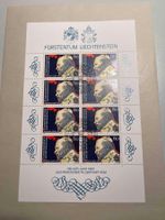 Papst, Bogen, Briefmarken Fürstentum Liechtenstein