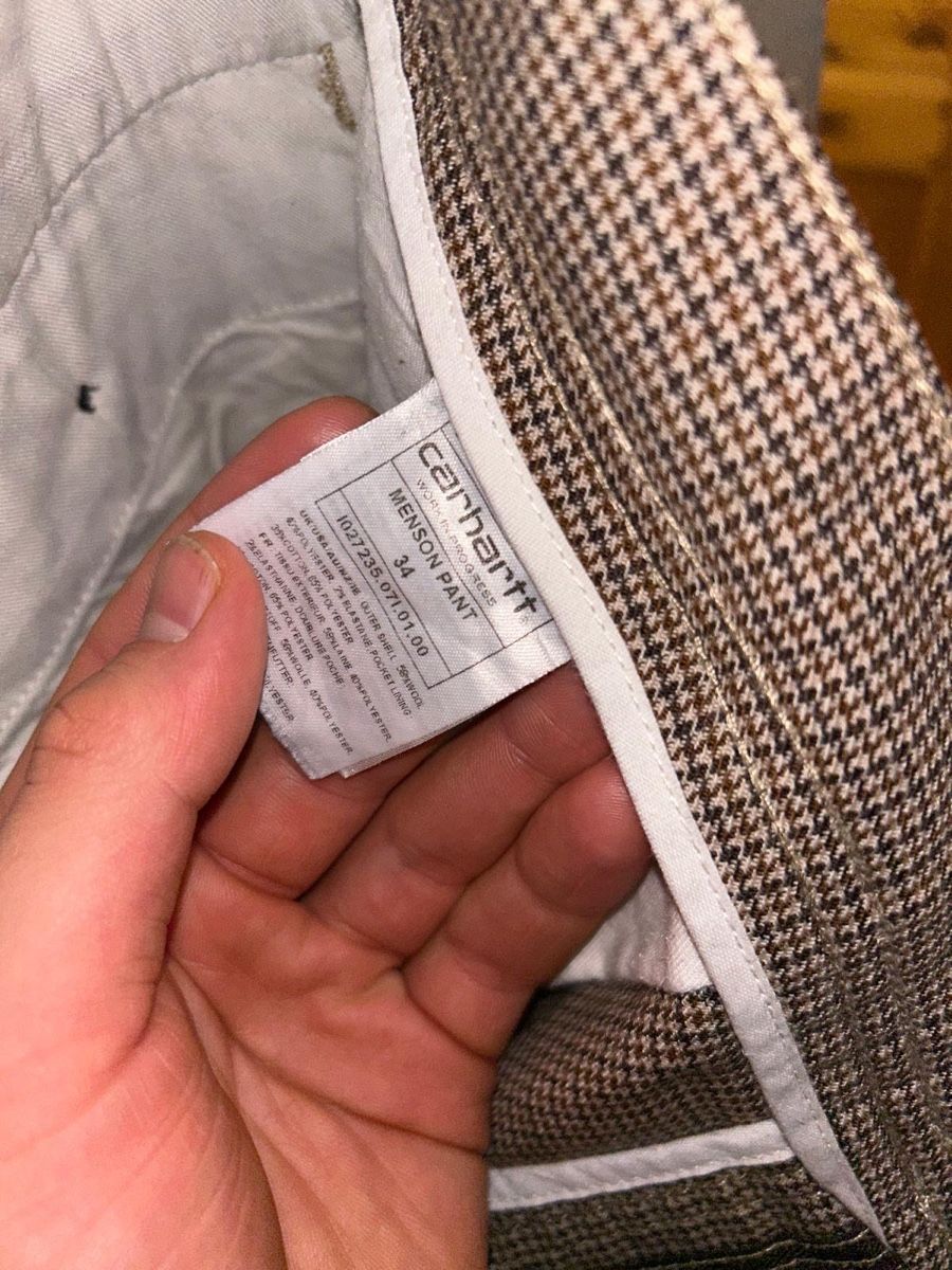 Carhartt Pantaloni: Carhartt WIP Menson Pant, 34 – Usato da Hinwil venduto da rubinstar4 2