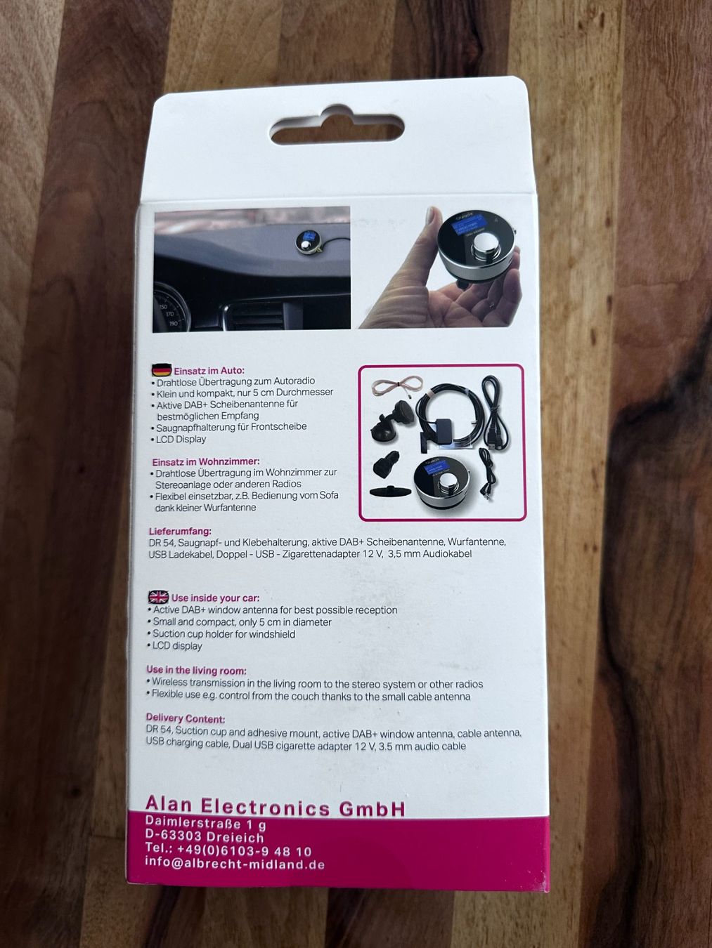 Adattatori: Albrecht DR 54 DAB+ Empfänger – Nuovo (secondo la descrizione) da Mörel venduto da swiss.swift.supply 1