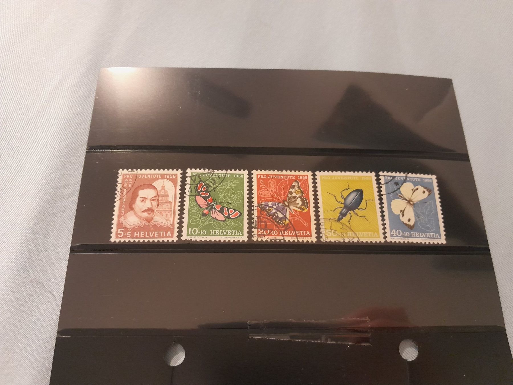Tutti i francobolli: Schweiz Michel 632-636 – Usato da Marly venduto da globetrotter1723