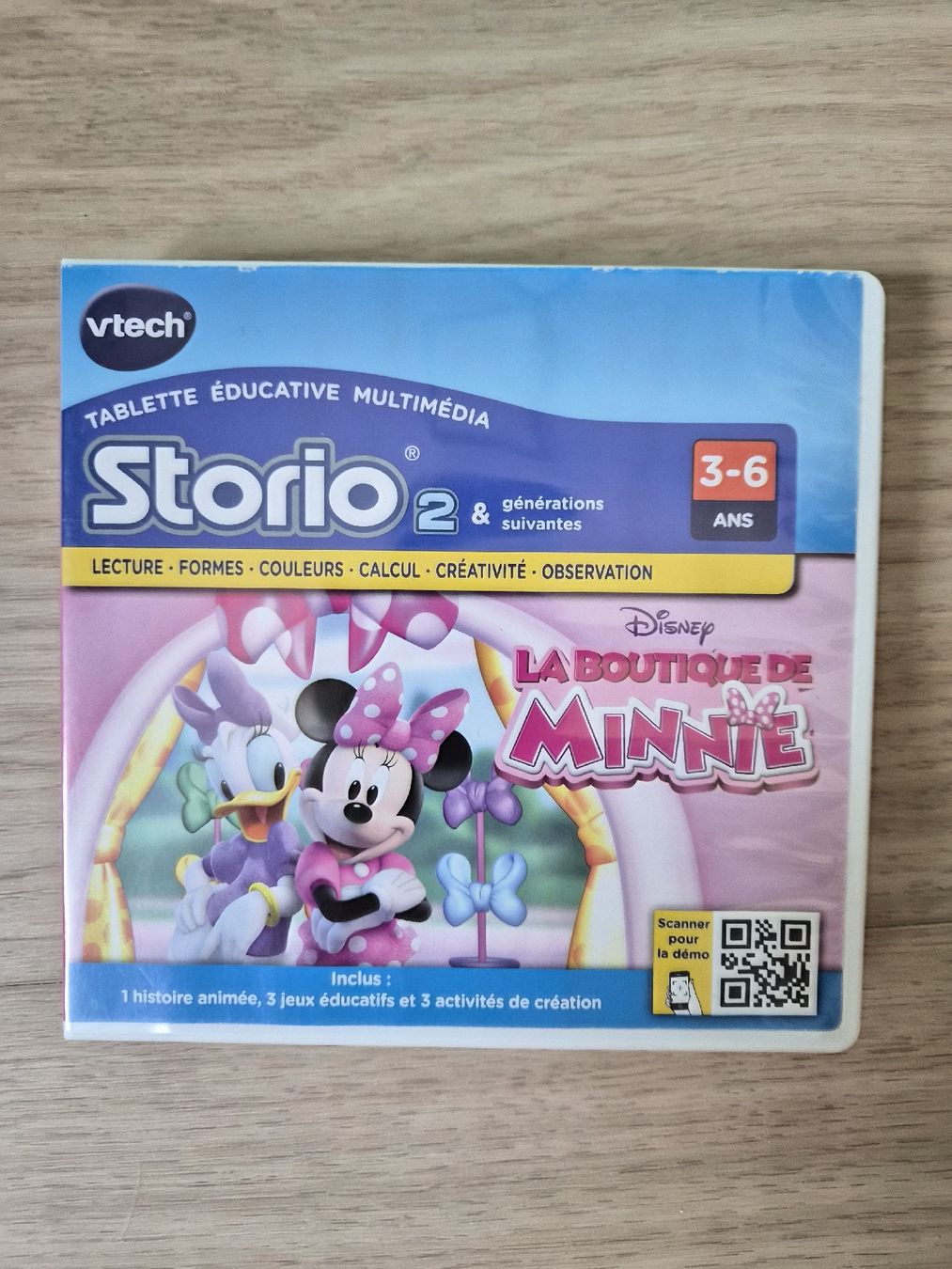 Vtech Giochi: Vtech Storio 2 - Jeu éducatif "La Boutique de Minnie" – Usato da La Joux FR venduto da car_ck96