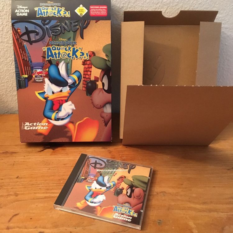 Disney PC Game Quack Attack in Original Verpackung (Gebraucht) in ...