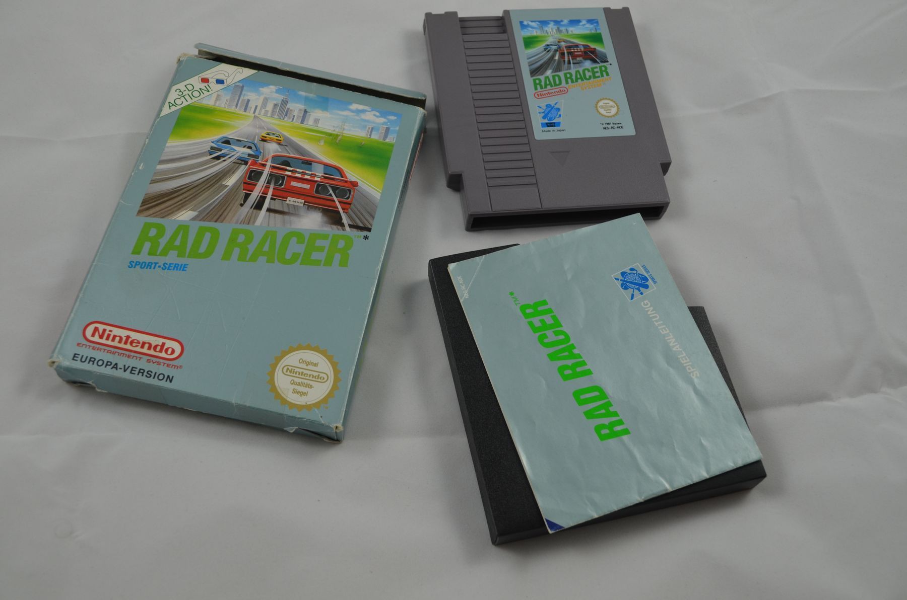 Giochi: Rad Racer NES Spiel CIB – Usato da Buchs AG venduto da SellAndBuyX