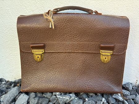 vintage Aktentasche aus Leder
