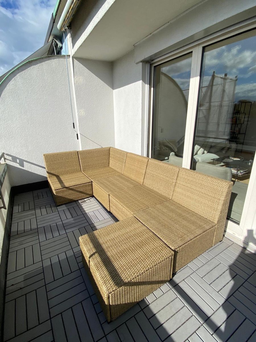 Ikea Divani: MODULAR LOUNGE - 7 pcs - Great Summer Deal – Usato da Erlenbach ZH venduto da guelaura