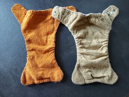 2x Puppi Wollwindelüberhosen 