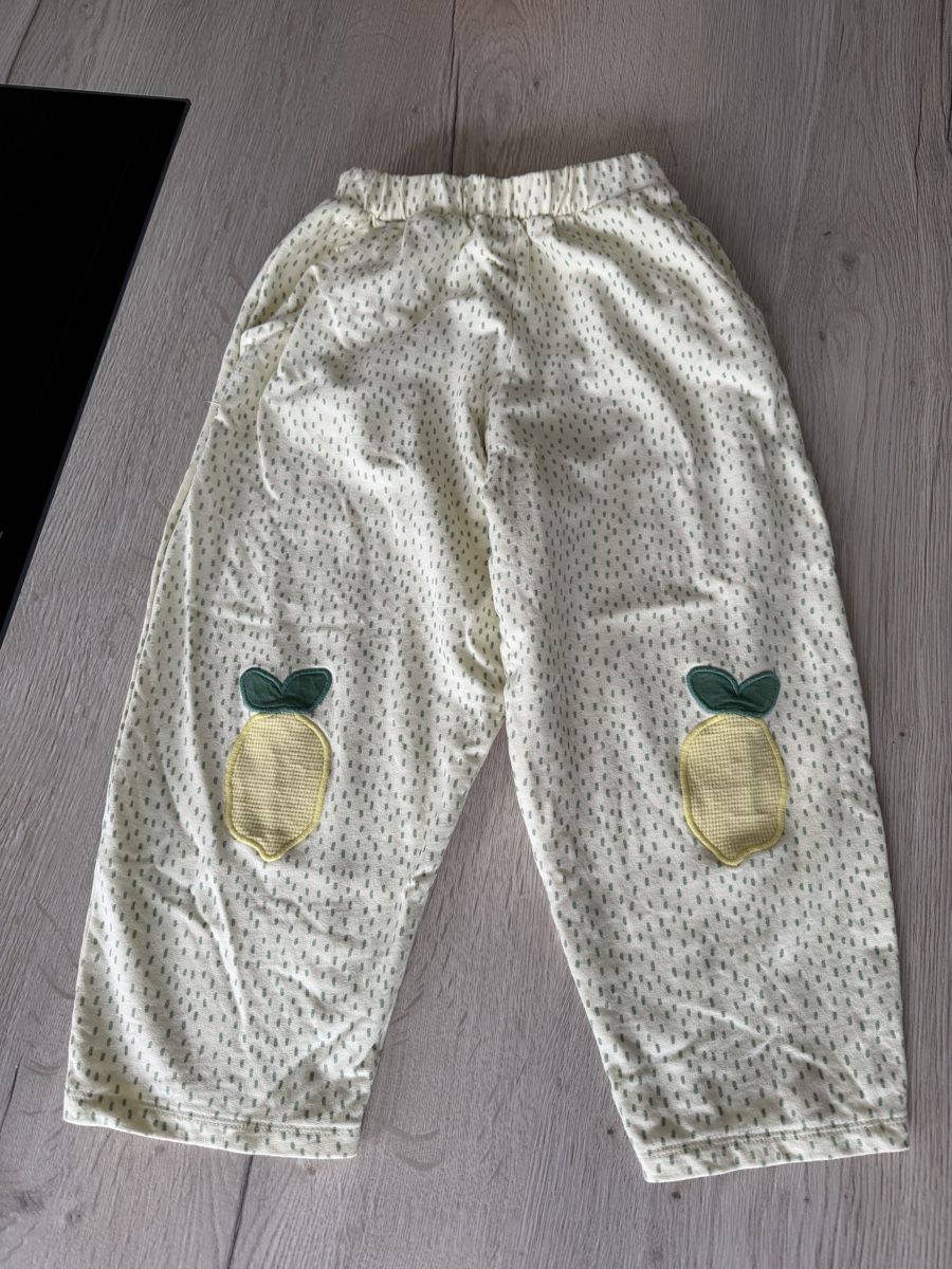 Next Hosen: Kinderhose weiss mit Zitronenmuster – Neu (gemäss Beschreibung) aus Möhlin von mar_k5wf 1