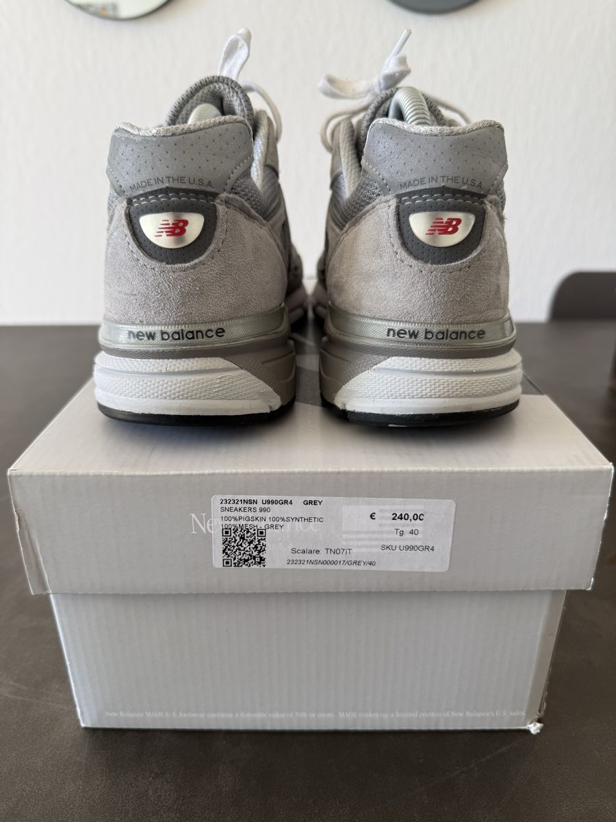 New Balance Scarpe da uomo: New Balance U990GR4 – Nuovo (secondo la descrizione) da Pully venduto da Afagone 3