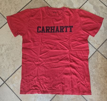 T-shirt CARHARTT rouge taille L 