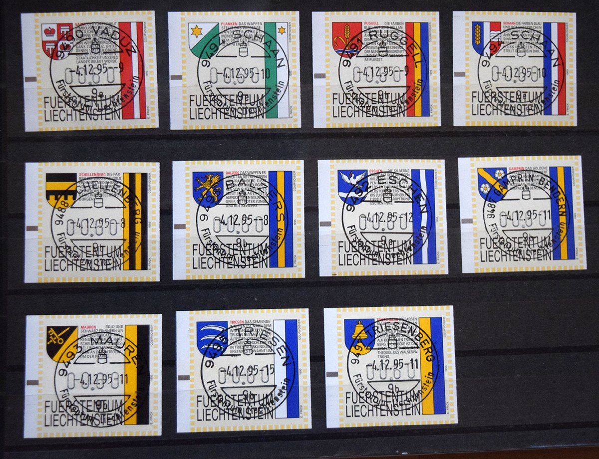 Tutti i francobolli: Briefmarken Gemeindewappen FL – Nuovo (secondo la descrizione) da Grabs venduto da Fadenquarz 1