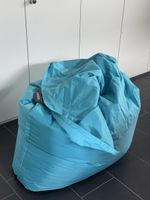 Lazy Pillow Sitzsack, neuwertig, hellblau, Top Zustand!