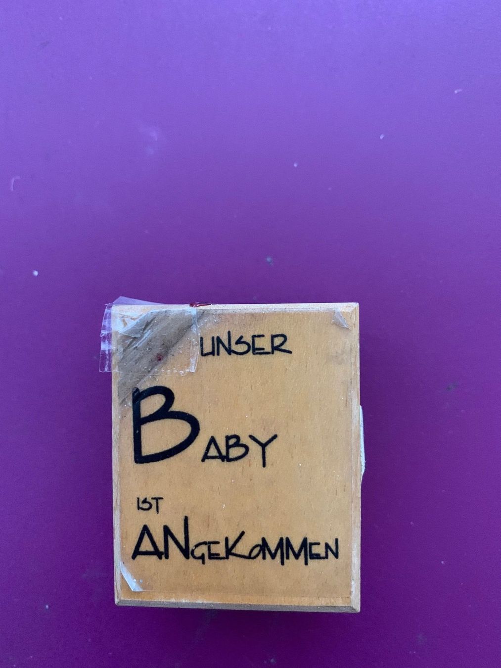 Timbri: Holzstempel Baby – Usato da Buelach venduto da Joeggu0