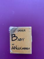 Holzstempel Baby