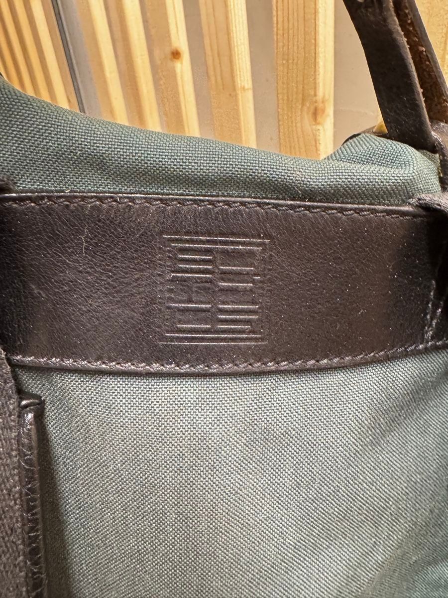 Zaini: BOTTHOS Rucksack Canvas Leder grün – Usato da Zürich venduto da Scrambler74 2