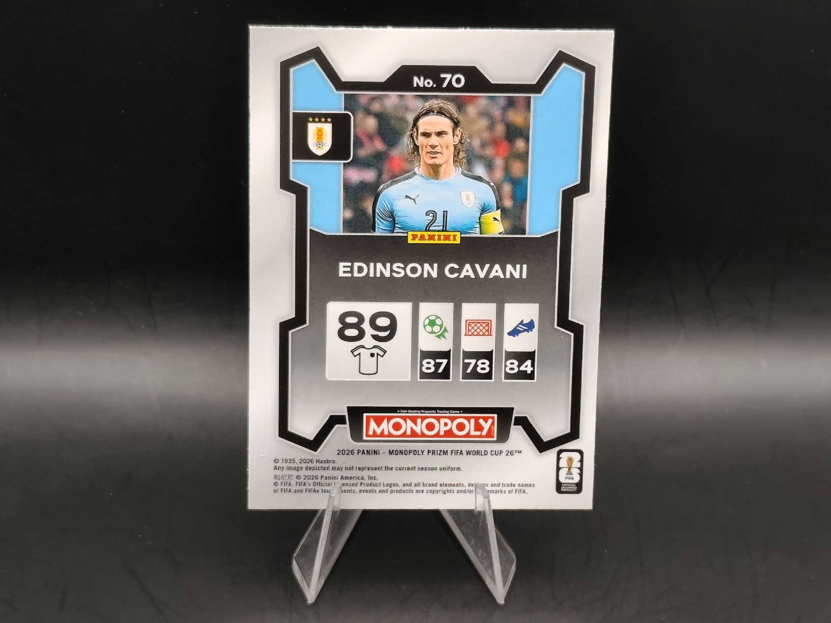 Panini Carte collezionabili: Edinson Cavani - Panini Prizm Monopoly - Uruguay – Usato da Ostermundigen venduto da DaCards 1