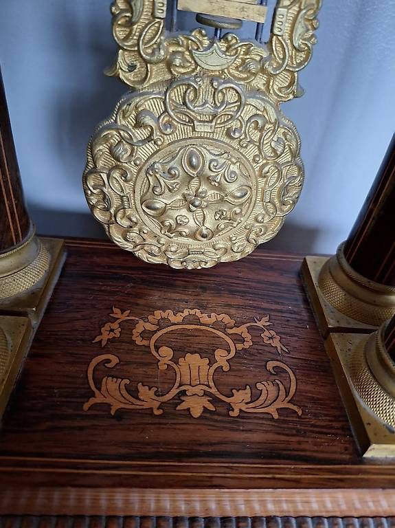 Stand- & Wanduhren: Pendule à colonnes style Empire – Gebraucht aus Bevaix von tor_5z8m 2
