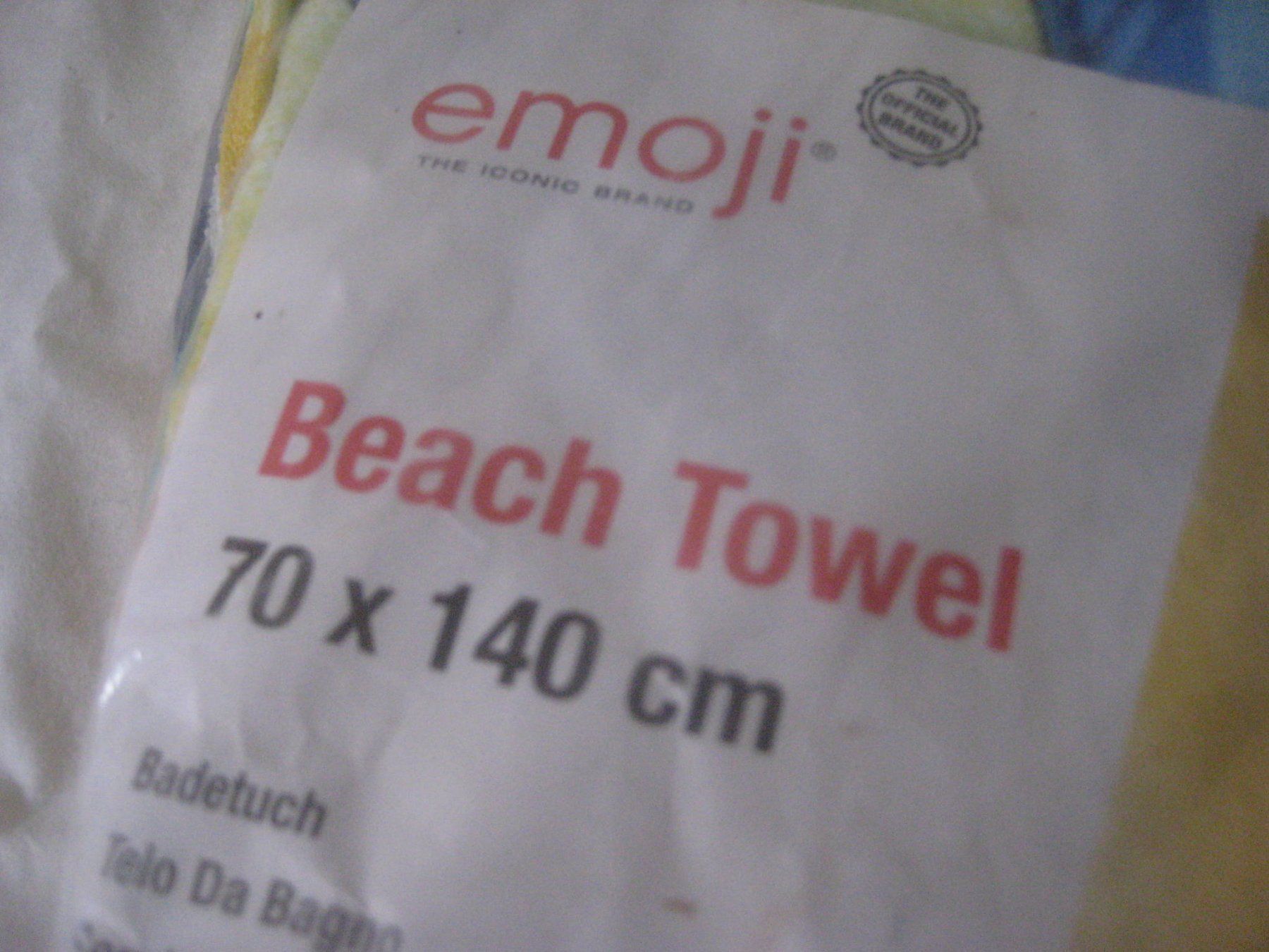 Serviettes de bain: BADETUCH   EMOJI – Neuf avec emballage d'origine à Uster par flocke1 2