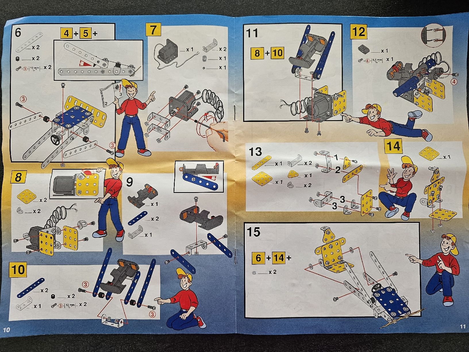 Meccano Kit di costruzioni: Metalbauauto Meccano 4630 mit Motor – Usato da Neukirch (Egnach) venduto da Bonita6 8