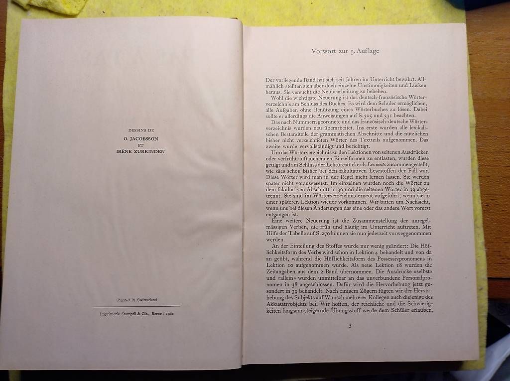 Bücher: Pas à pas: Manuel de langue française Walter Widmer – Gebraucht aus Birsfelden von vik_zt85 1