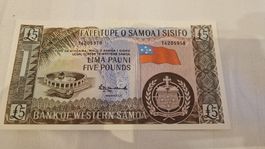Banknote Samoa 1967 NEU