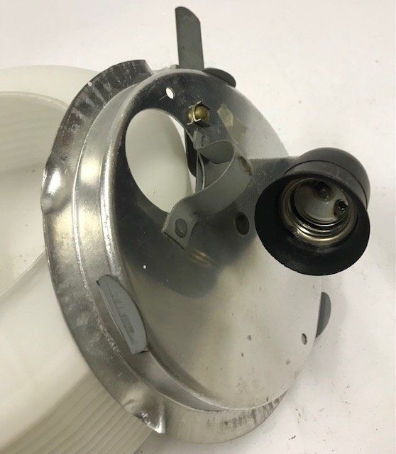 Lampadari & plafoniere: weisse Decken- oder Wandlampe aus Opalglass – Usato da Zürich venduto da gigimai67 5