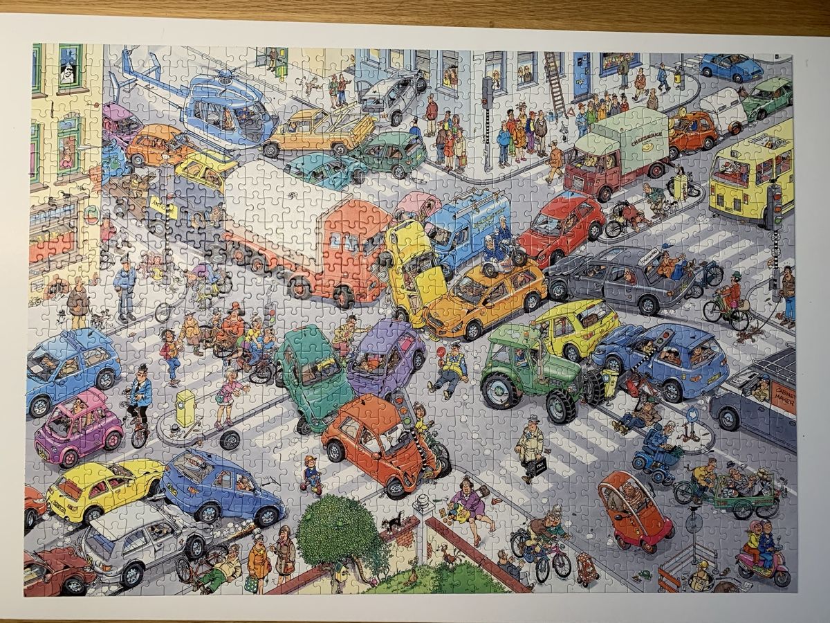Puzzle: Jan van Haasteren Puzzle 2x1000 – Usato da Thun venduto da Chrabu 1