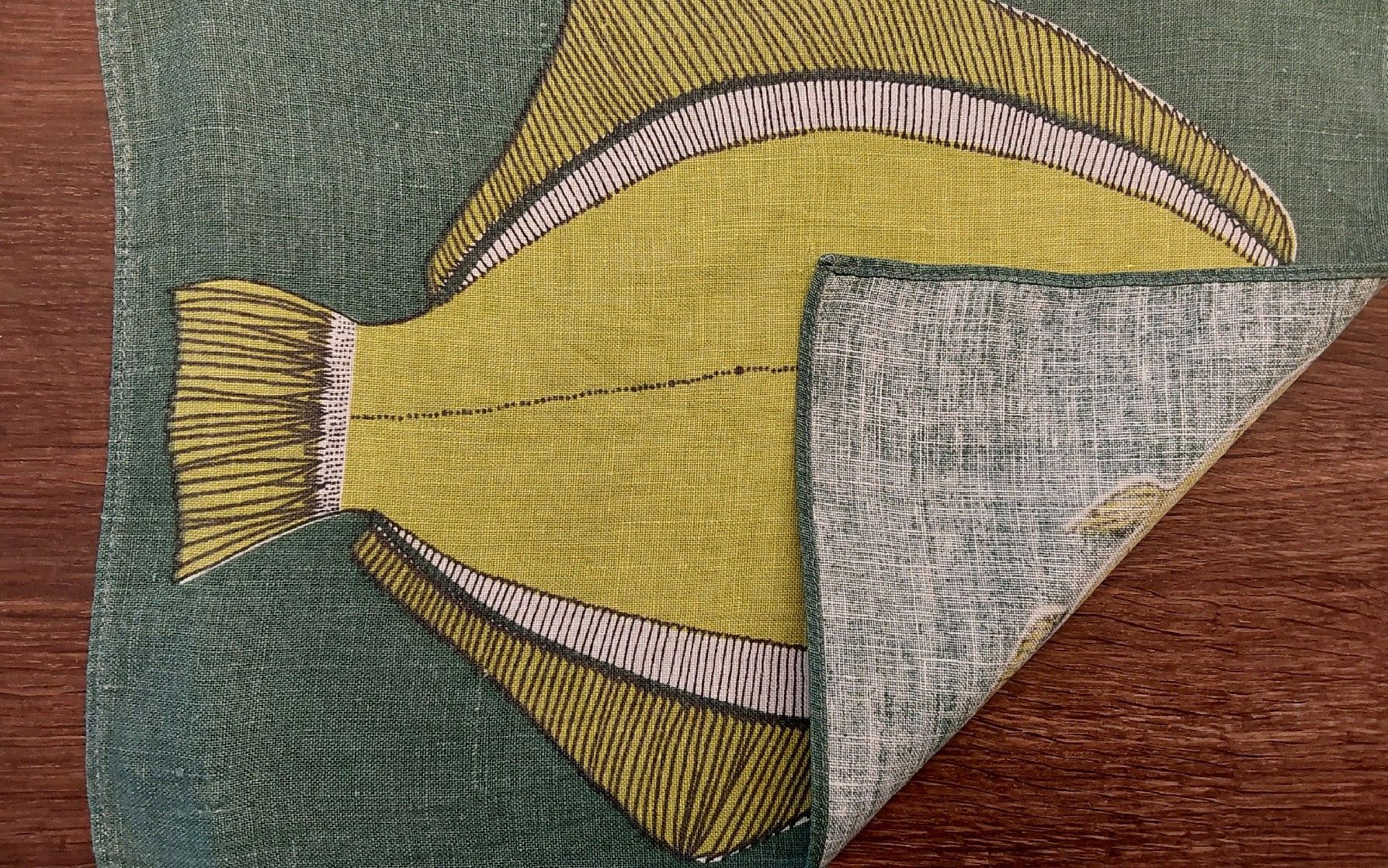 Sonstige Tischwäsche: 2 Stück Tischsets Motiv Fisch – Gebraucht aus Köniz von scopello12 4