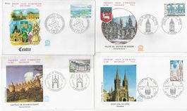 4 FDC Frankreich 1975/76