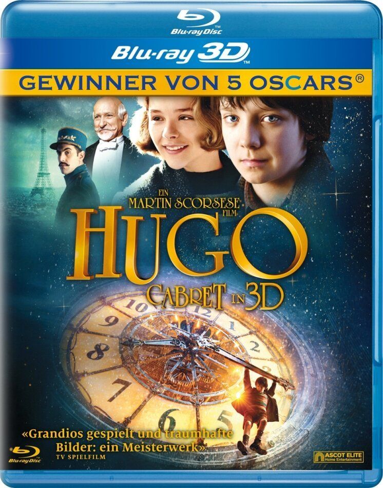 Tutti i DVDs: Hugo Cabret 3D (Blu-Ray) – Nuovo (secondo la descrizione) da Bern venduto da Frebo