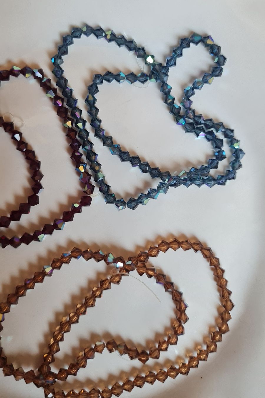 Perlen (unechte): Swarovski Steine/Armbänder – Gebraucht aus Bowil von Sabinep