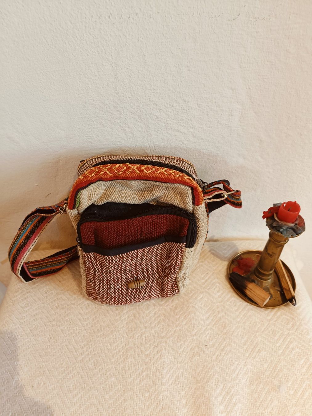 Sacs: Nepal Hanf Tasche Umhängetasche – Neuf (Voir description) à Gais par DjangoBaru 6