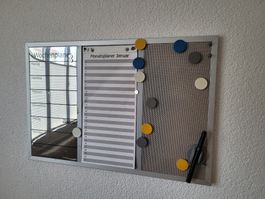 Wochenplaner und Monatsplaner magnetisch gebraucht